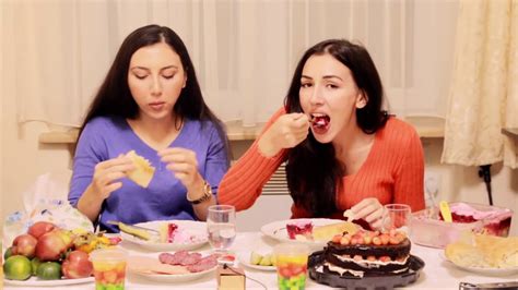 Hungry Sisters 🍰 Asmr Mukbang Eating Show 🍰 Youtube