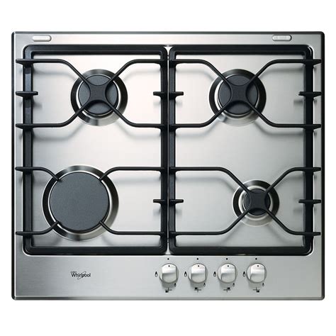Whirlpool 24 Inch Gas Cooktop In Stainless Steel With 4 Burners The