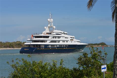 The Luxury Yacht Freedom Leaves On A Charter To Some Unknown Slice Of