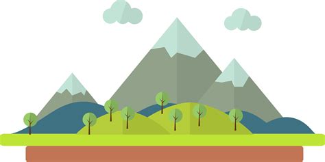 Cartoon Mountains Png Pic Png Mart