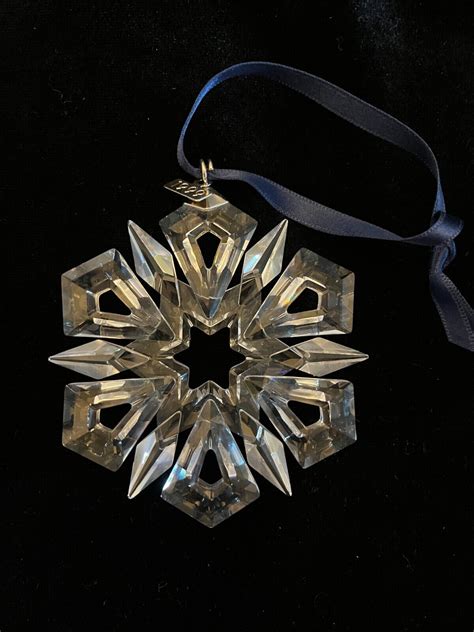 Swarovski Crystal 1999 Annual Snowflake Christmas Ornament Ebay