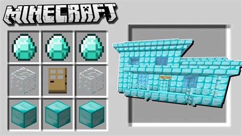 1 table 2 notes 3 commands 4 history in java edition, values represent the number of items expected per chest, averaged over a large number of chests. How to Craft a DIAMOND HOUSE in Minecraft! - YouTube
