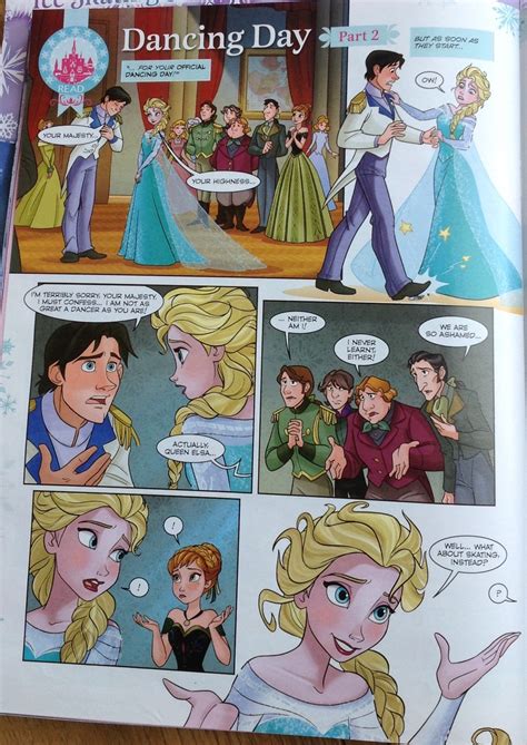 Frozen Comic Dancing Day Elsa The Snow Queen Photo 38228954 Fanpop