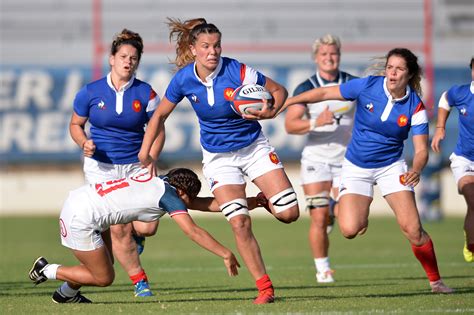 They both play rugby, of course XV de France féminin : les Bleues terminent sur une bonne ...