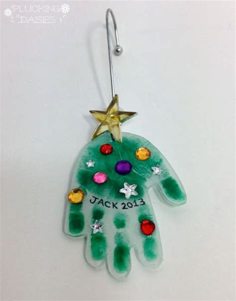 15 Fingerprint And Handprint Christmas Ornaments Trend Repository