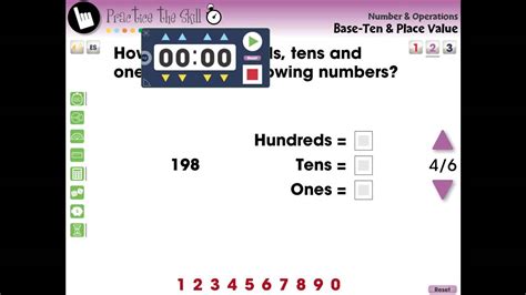 Cc7300 Number And Operations Base Ten And Place Value Practice The Skill 2 Mini Youtube