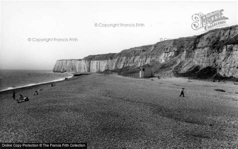 Photo Of Newhaven The Cliffs From Breakwater C1960