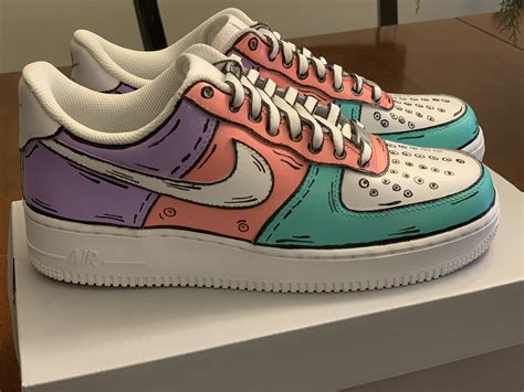 Nike air force 1 valentine's day restoration with vick almighty. Custom Nike Air Force 1 in 2020 | Nike air shoes, Custom ...