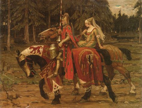 Medieval Art Alphonse Mucha Painting