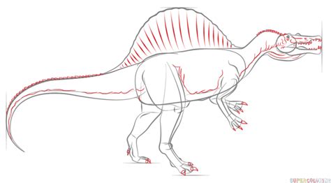 Ayer entregué la tarea del curso de guión lo cual me quito bastante peso de encima, y tuve tiempo de hacer este dibujo. How to draw a spinosaurus Draw Tutorials ...