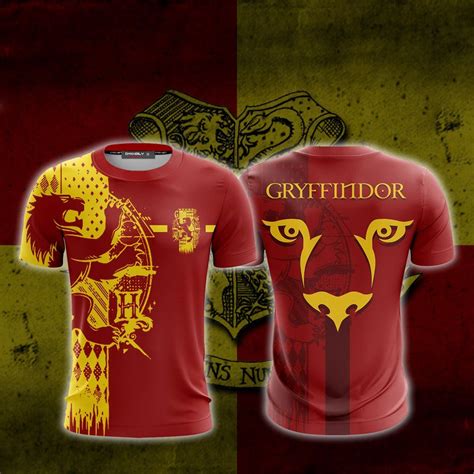 Quidditch Gryffindor Harry Potter Unisex 3d T Shirt Harry Potter