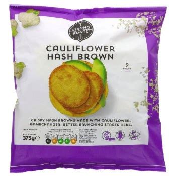 Strong Roots Cauliflower Hash Browns Fairhaven Wholefoods Ltd