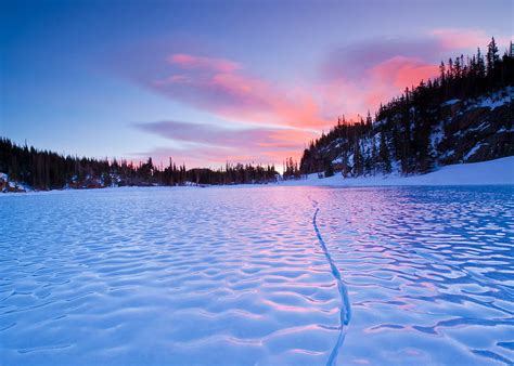Frozen Lake Frozen Snow Lake Winter Hd Wallpaper Peakpx
