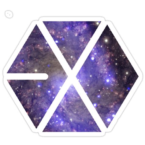 Exo Logo Stickers By Beforethedawn Redbubble