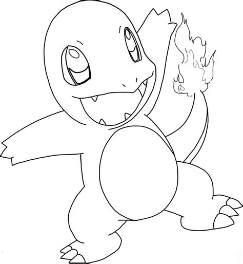 Charmeleon Coloring Page At Free Printable Colorings