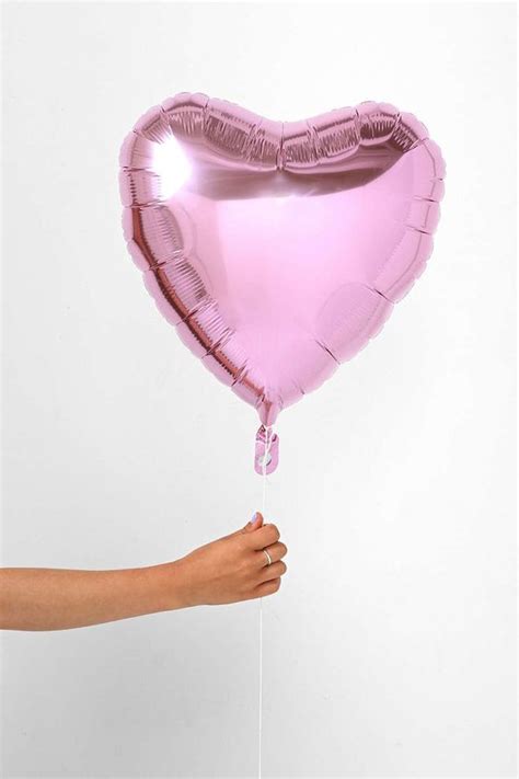 18inch Metallic Heart Foil Balloon Helium Inflated Balloon Kl
