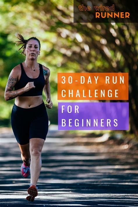 30 Day Run Challenge For Beginners Running Challenge Running For