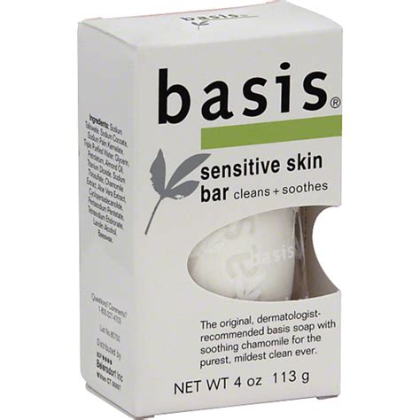 Basis sensitive skin bar is made with an ultra pure gentle cleansing formula that doesn't contain any fragrance or dyes. Basis Soap Bar Sensitive Skin | Bar & Liquid Soap | Foodtown