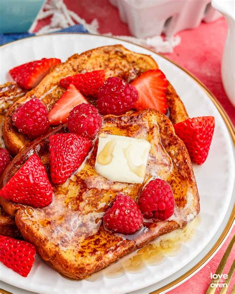 Easy Brioche French Toast • Love From The Oven