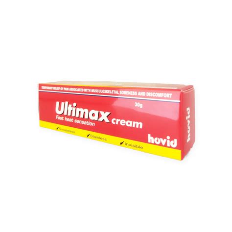 Ultimax Cream 30g Redeem Pharmacy Sdn Bhd