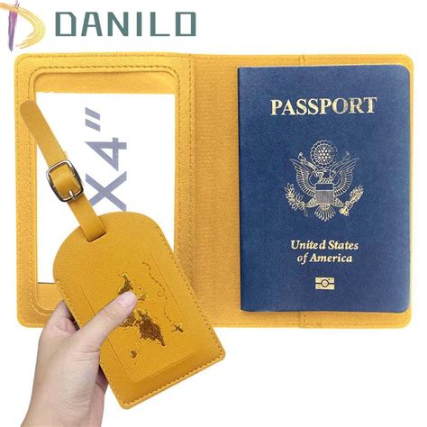 Danilo1 Passport Cover Portable Airplane Check In Handbag Label Travel