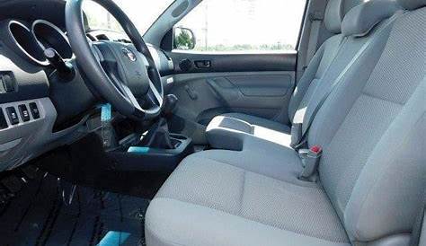 toyota tacoma with bench seat in front