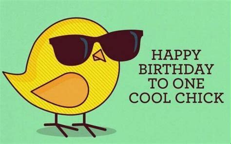 To One Cool Chick Happy Birthday Pictures Photos And Images For