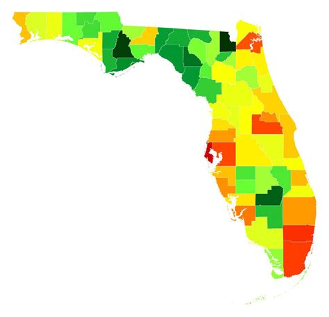 Florida Population Density Map Rmaphaven