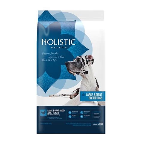 Holistic Select Large And Giant Breed Adult Health Chicken Meal And Oatmeal