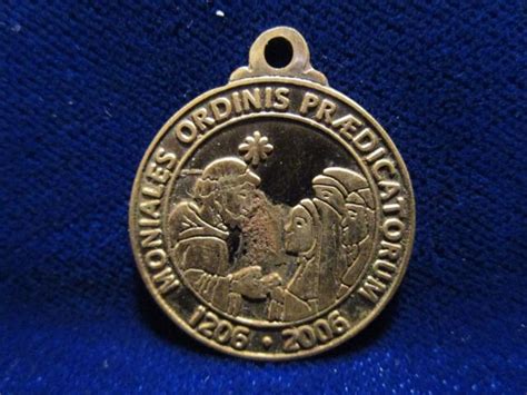Dominican Nuns Order Of Preachers 800th Anniversary Medal Latin
