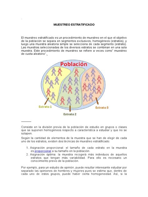 Muestreo Estratificado Proporcional Muestreo Estadísticas