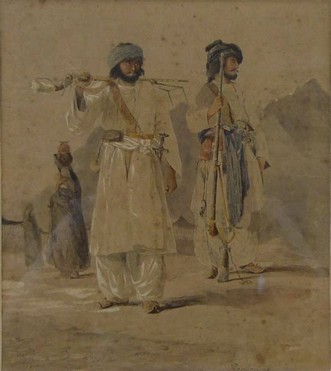 Paintings By General Walter Fane Depicting Pashtuns History Of Pashtuns