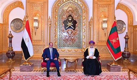 Visita Del Presidente Al Sisi Al Sultanato De Omán Sis