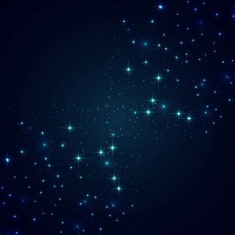 Abstract Glittering Stars On Blue Background 245318 Vector Art At Vecteezy