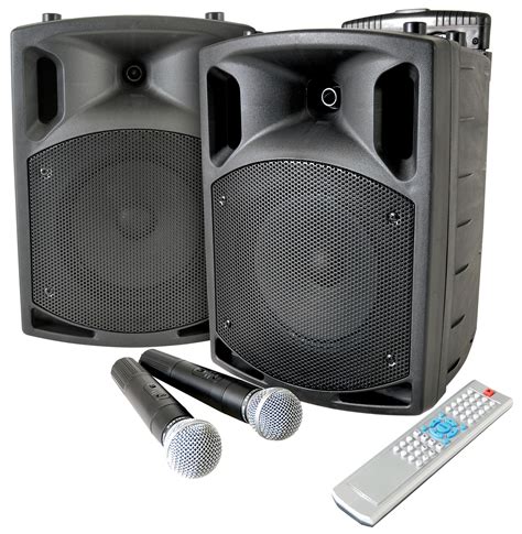 250w Dj Speakers On Stands Double Speakers Event Avenue