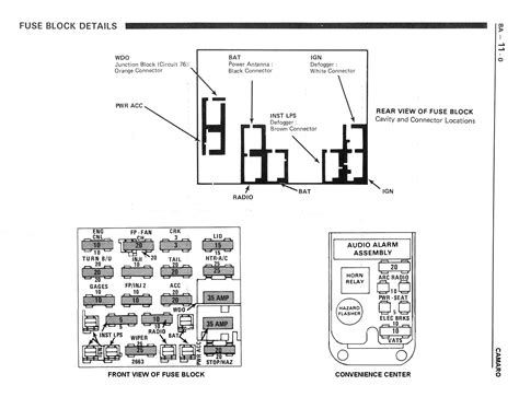 Diagram 67 Chevy Camaro Fuse Box Diagram Free Download Mydiagramonline
