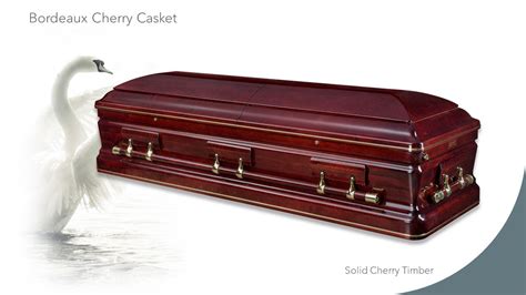 Cherry Wood Casket Swanborough Funerals