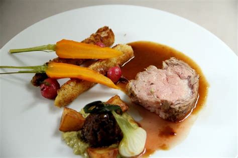 Carré de veau fermier lAubergade Gennes 49 Gastronomica