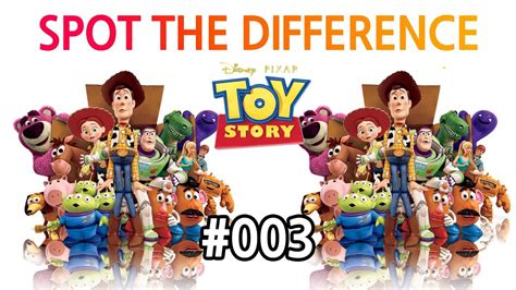 Toy Story Spot The Difference