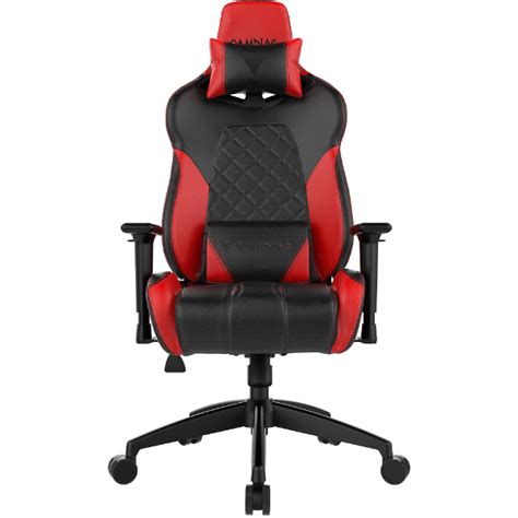 Headrest pillow and lumbar cushion. Gamdias™ Achilles Gaming Chair (Red/Black) | OfficeMaster | Office Furniture Dubai | Modern ...