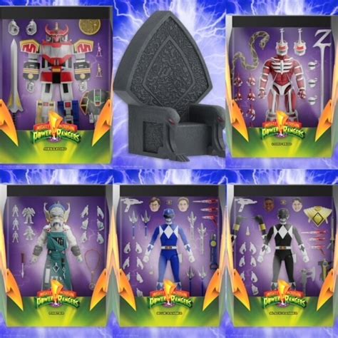 Pre Order Super7 Mmpr Wave 3 Ultimates Mighty Morphin Power