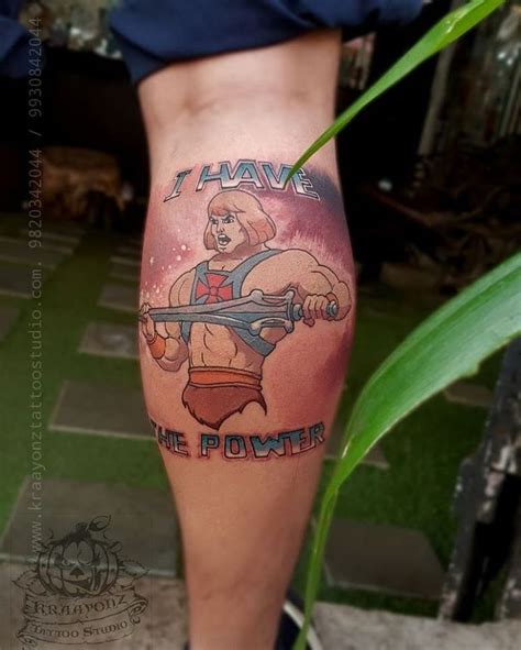 He Man And The Masters Of The Universe Tattoo Tattoos Universe