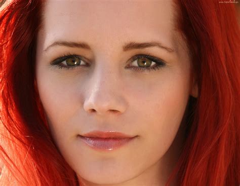 Free Download Hd Wallpaper Women Redheads Ariel Piper Fawn Faces