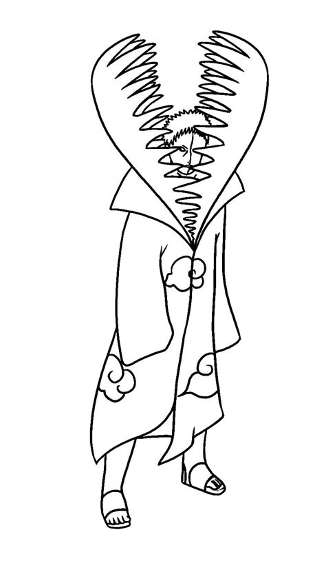 Coloriage Akatsuki - Coloriages gratuits à imprimer