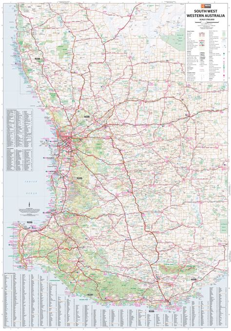 Hema South West Western Australia Map By Hema Maps Avenza Maps