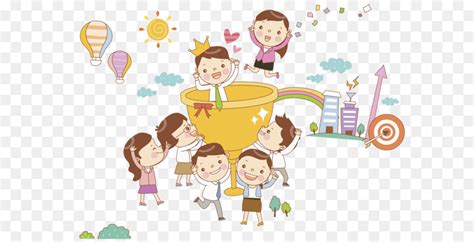 Dengan menggunakan contoh piagam juara lomba yang satu ini, kami yakin anda akan dengan mudah membuat berbagai macam piagam penghargaan, anda hanya perlu mengganti background dan keterangan kejuaraan lombanya saja. Anak, Kartun, Piala gambar png