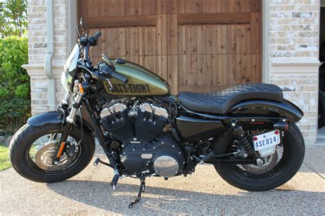 What for mileage do u get out of ur tank queen? 2013 Sportster Forty Eight (48) XL1200X - Candy Gold Flake ...
