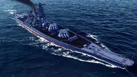 World Of Warships Yamato Tier 10 Japanese Battleship Overview Youtube