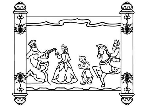 More simple shapes coloring pages. Purim, : Scroll of Purim Holiday Coloring Page in 2020 ...