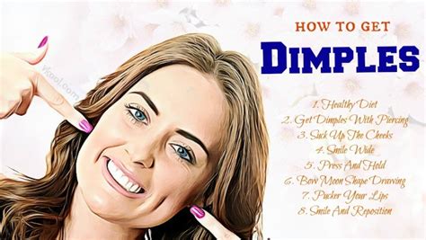 10 Quick Tips On How To Get Dimples Naturally Without Surgery